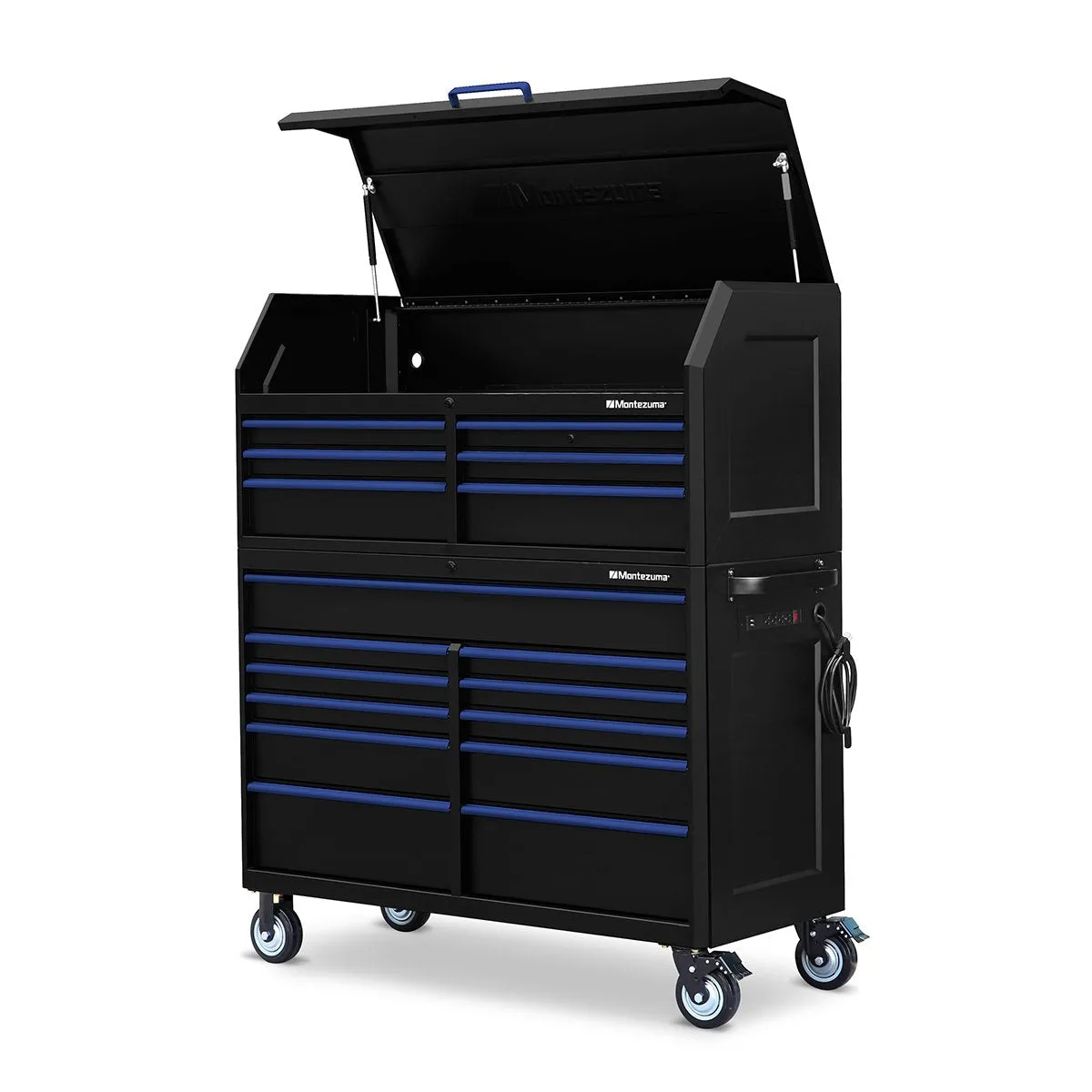 Montezuma 56 x 24 in. 11-Drawer Tool Cabinet