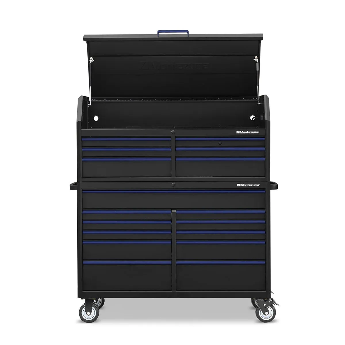 Montezuma 56 x 24 in. 11-Drawer Tool Cabinet