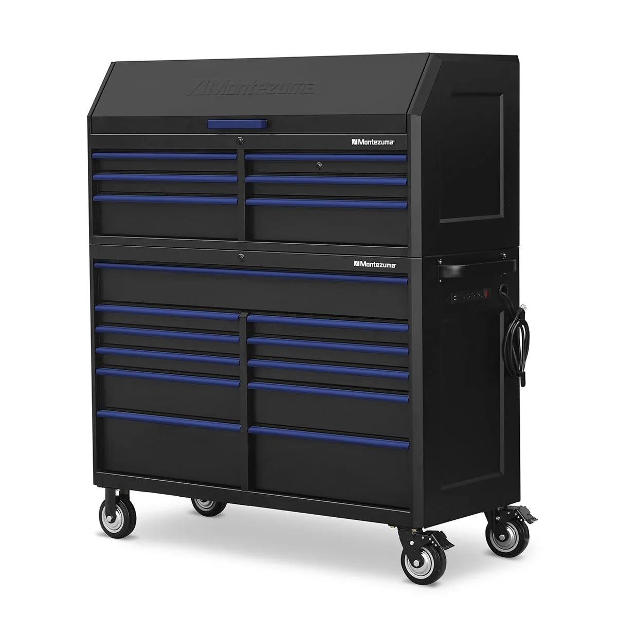 Montezuma 56 x 24 in. 11-Drawer Tool Cabinet