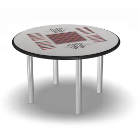 Norix Leg Style Table with Round Top