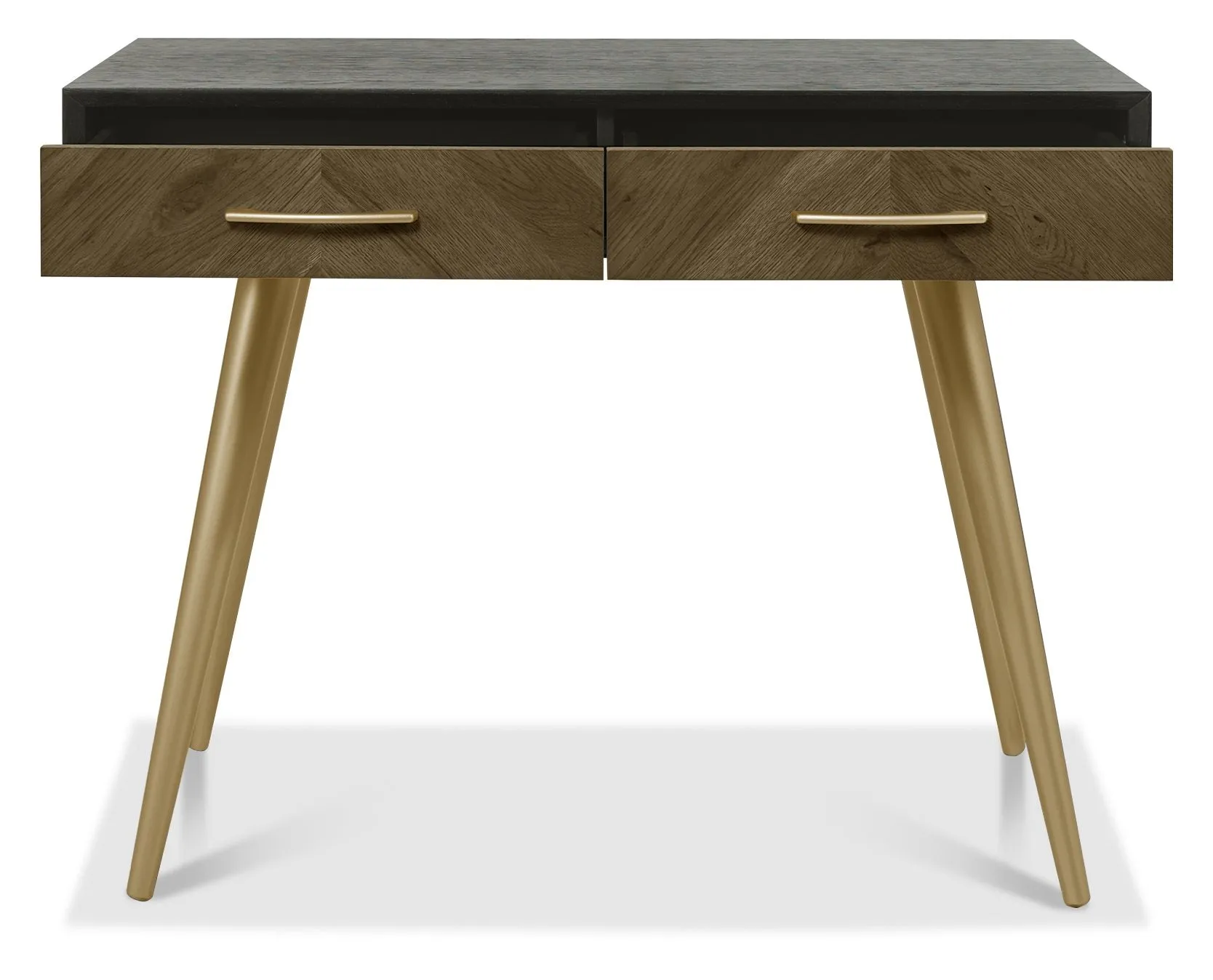 Sienna Fumed Oak Dressing Table