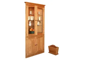 Simply Beautiful Corner Cabinet