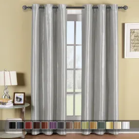 Soho Thermal Blackout Grommet Top Curtain Panels (Single)