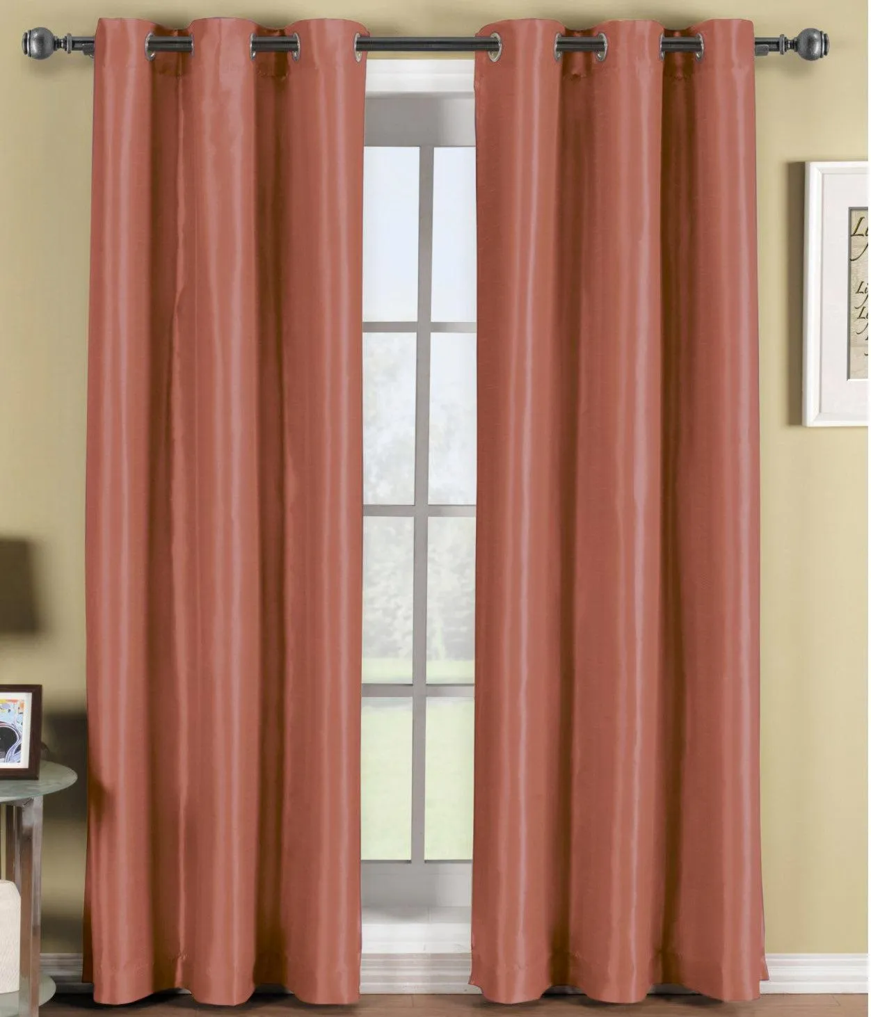 Soho Thermal Blackout Grommet Top Curtain Panels (Single)