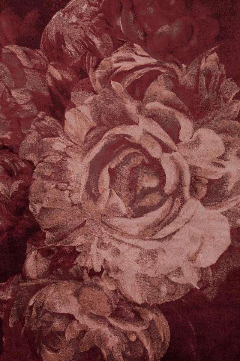 STITCHY ROSES carpet