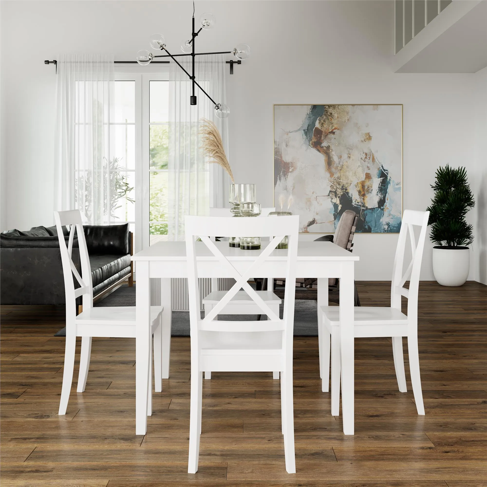 Sunnybrook 5-Piece Rustic Dining Set