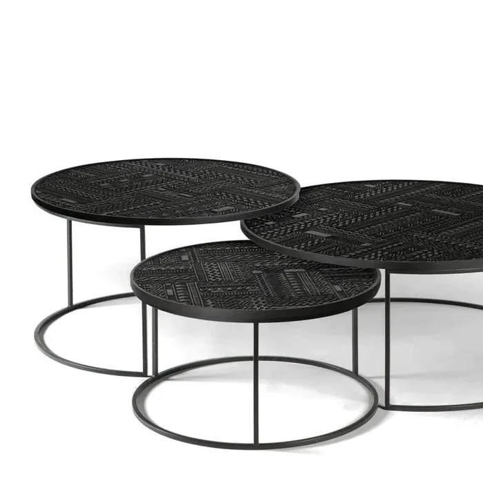 Tabwa Coffee Table | Set of 3 | Vinatge Style