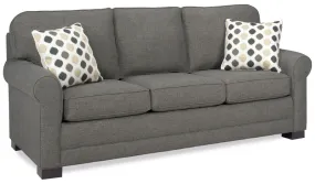 Tailor Made Sock Arm 3-cushion 82" Queen Sleeper Sofa