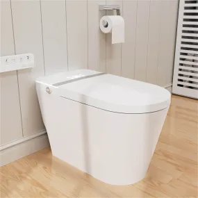 Touchless Auto Flushing Smart Toilet with Ambient Light & Water Tank