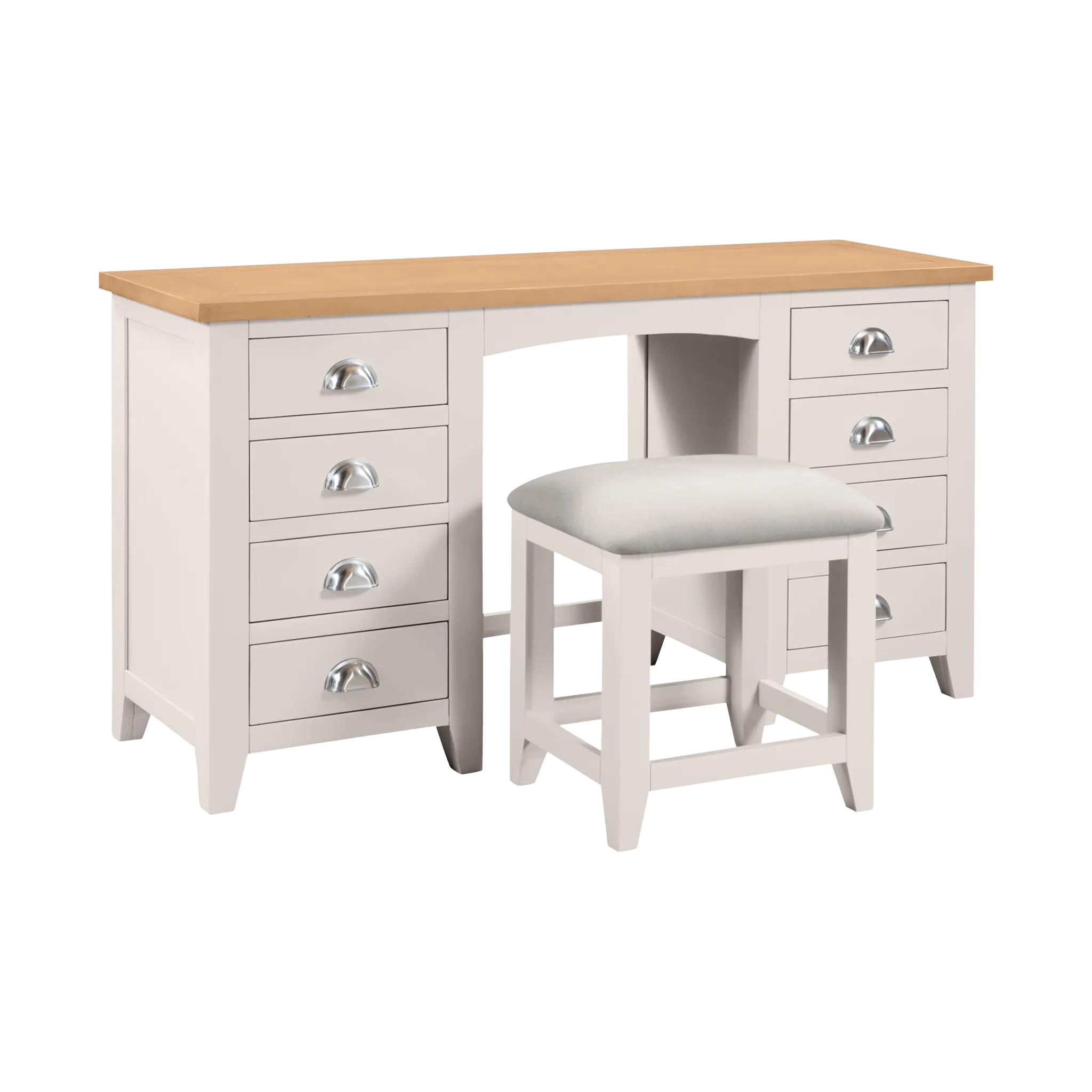 Trinity Twin Pedestal Dressing Table