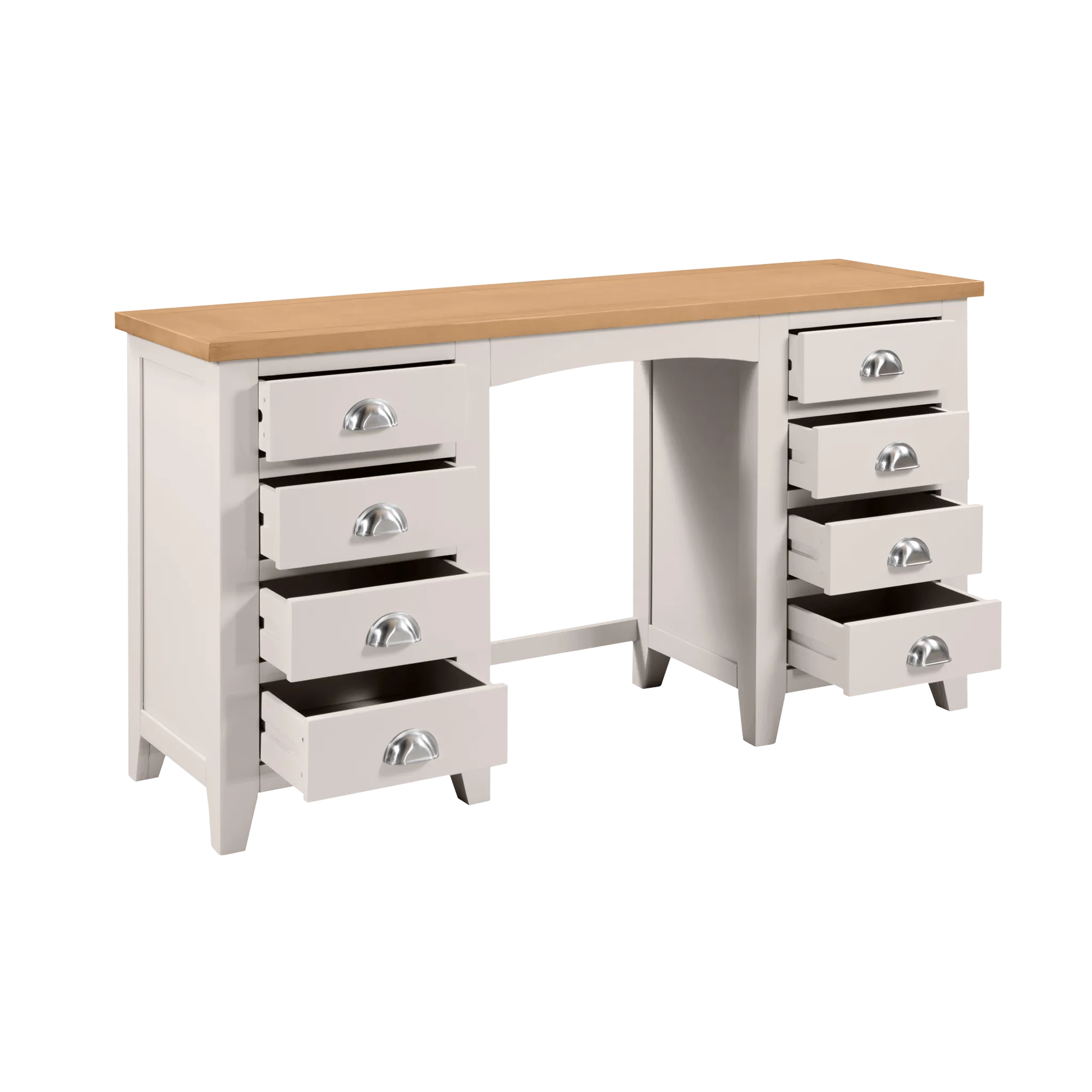 Trinity Twin Pedestal Dressing Table