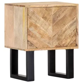 vidaXL Bedside Cabinet 40x30x50 cm Solid Mango Wood