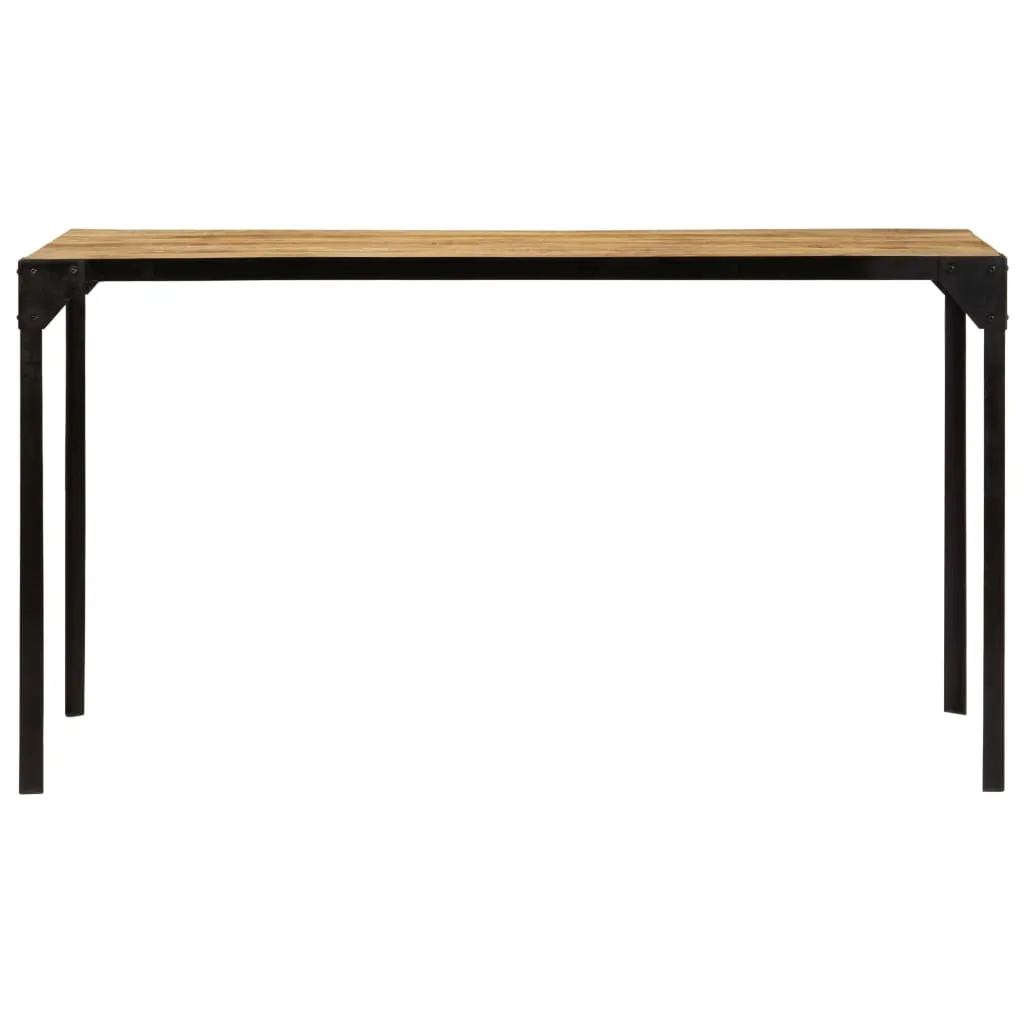 vidaXL Dining Table 140x80x76 cm Solid Mango Wood