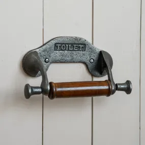 Washroom Toilet Roll Holder - Cast Iron